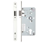 Polished Stainless Steel Heavy Duty Architectural DIN Euro Night Latch Case (DDA)