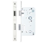 Heavy Duty Architectural DIN Bathroom Lock Case (DDA) – Polished Stainless Steel 