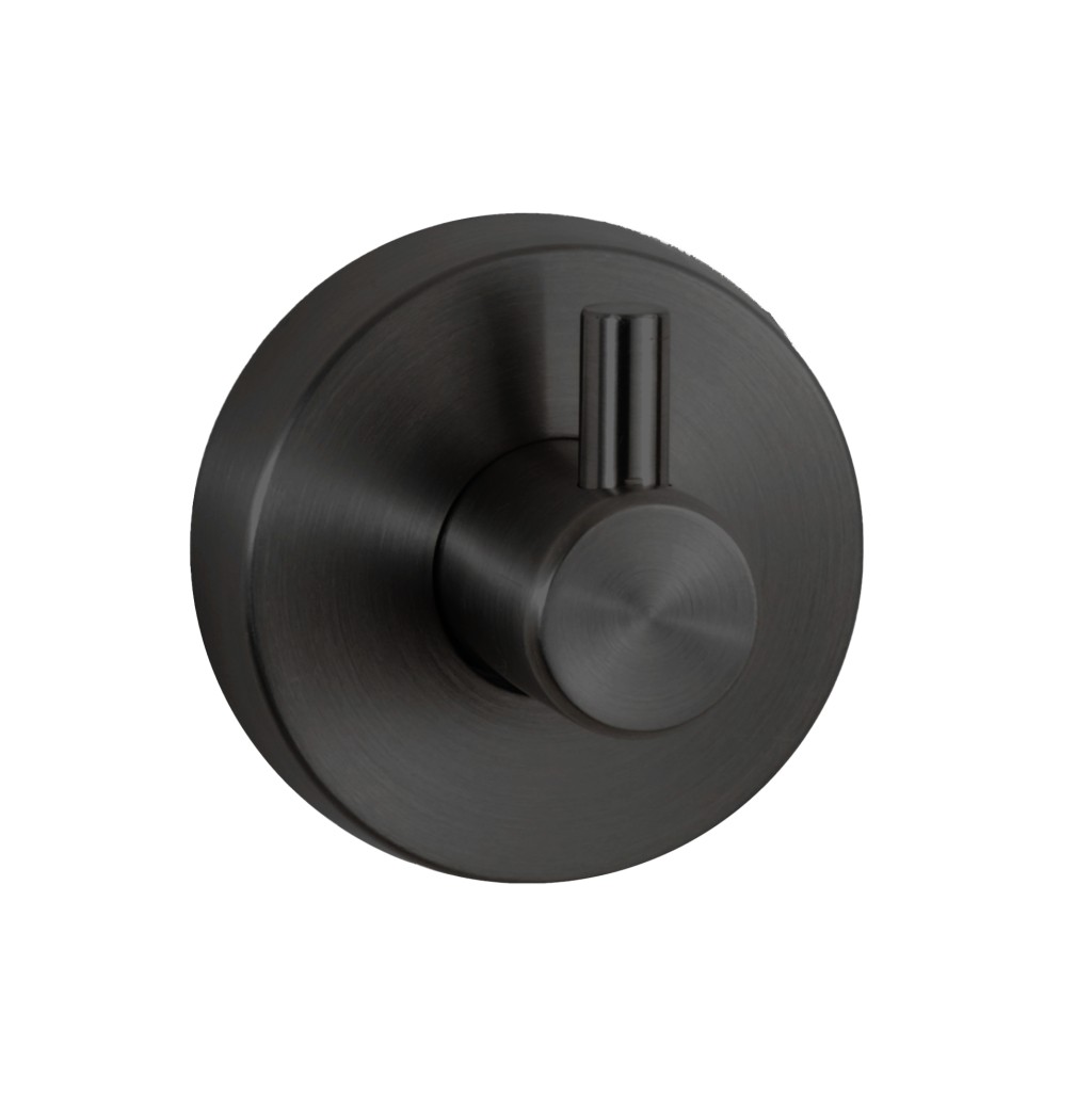 Matt Black Antimicrobial Eco-Friendly Coat Hook