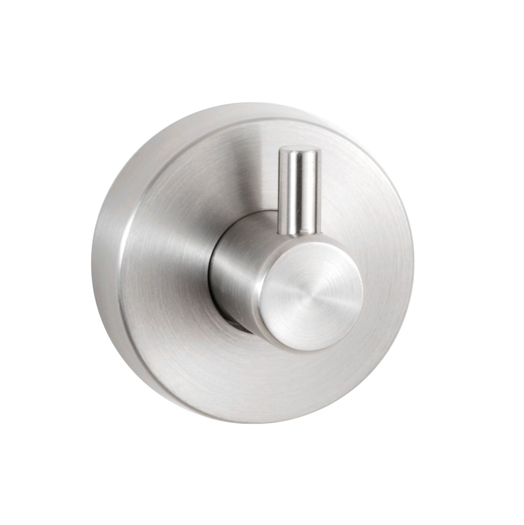 Satin Stainless Steel Antimicrobial Coat Hook