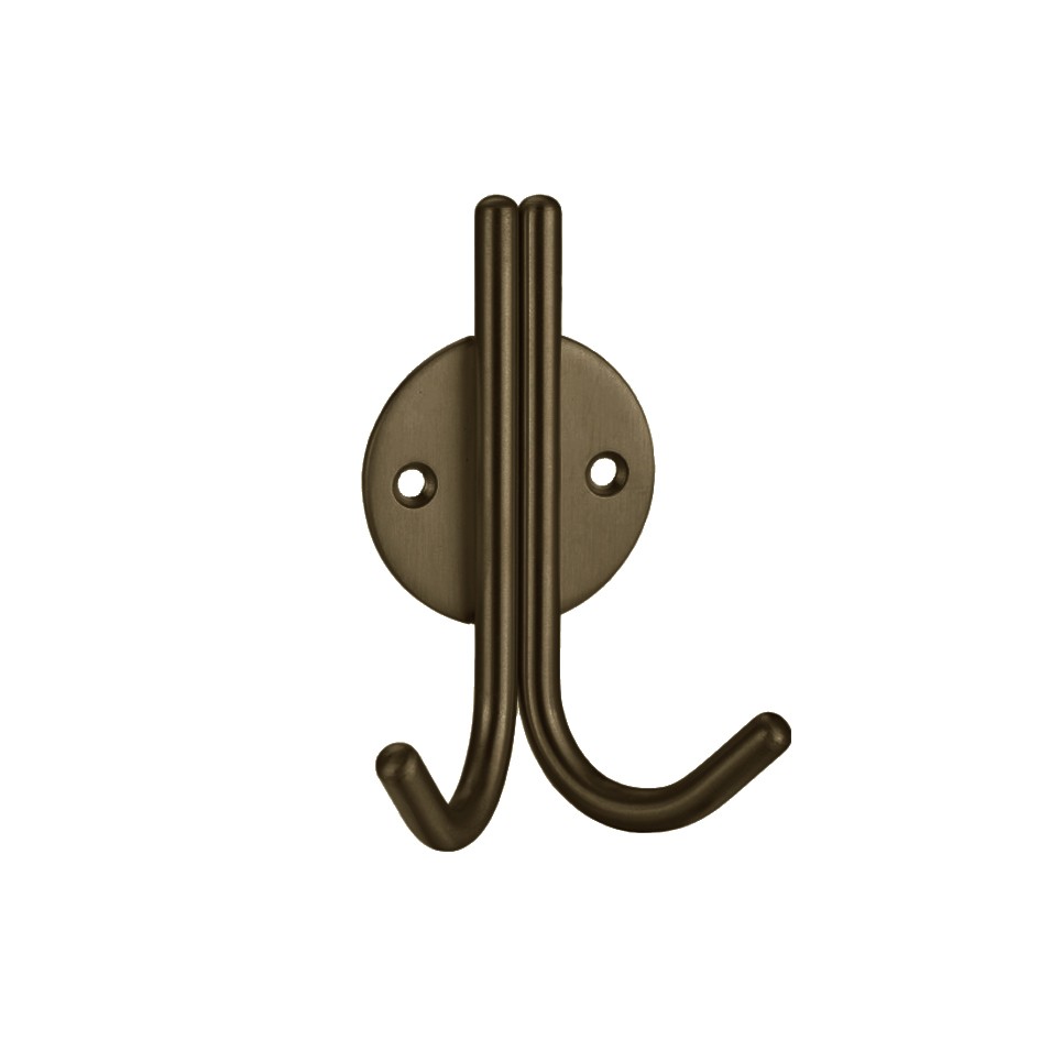 Double Coat Hook – Adonic Matt Bronze