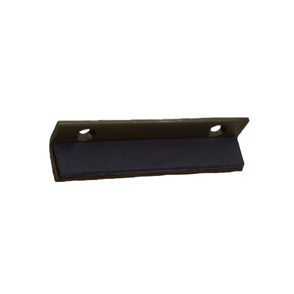 Adonic Matt Bronze Heavy Duty Rubber Buffered Door Stop for Glass or Timber Doors