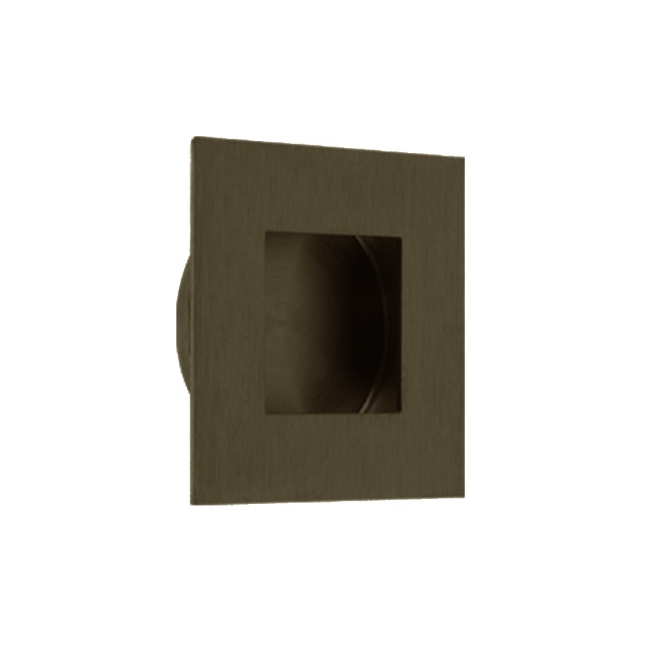 Square Flush Pull Handles for Cupboard and Wardrobe doors – Adonic Matt Bronze