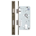 Adonic Matt Bronze Heavy Duty Architectural DIN Euro Sash Lock Case (DDA)