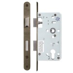 Adonic Matt Bronze Heavy Duty Architectural DIN Euro Sash Lock Case (DDA)