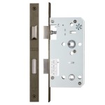 Adonic Matt Bronze Heavy Duty Architectural DIN Bathroom Lock Case (DDA)