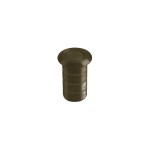 Adonic Matt Bronze Dust Excluding Socket for Flush Bolts - Concrete