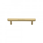 M Marcus Heritage Brass Cabinet Pull Hexagon Design 96mm Centre to Centre