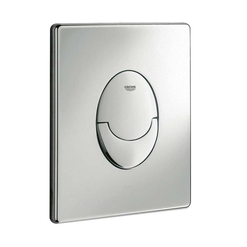 Grohe 42303 Skate Air Dual Flush Vertical Wallplate - Chrome