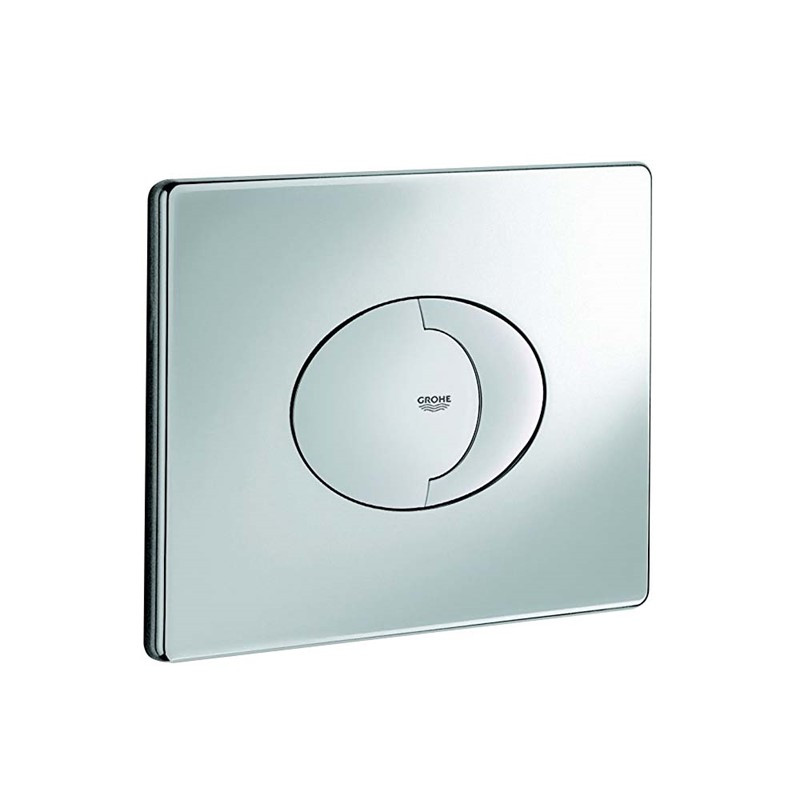 Grohe 42305 Skate Air Dual Flush Horizontal Wallplate - Chrome