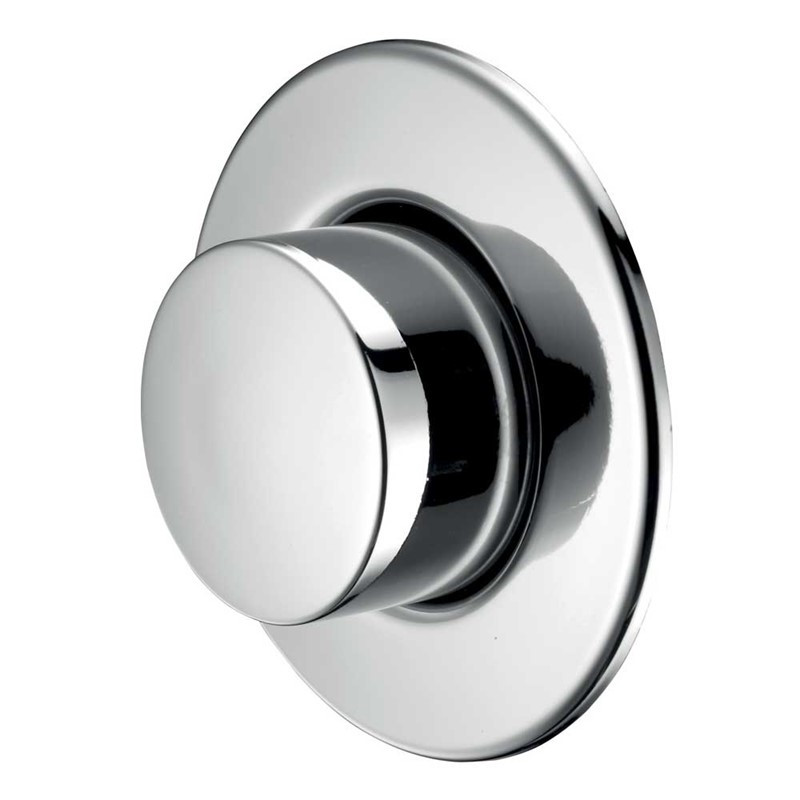 Ideal Standard Pneumatic Palm Push Button - Chrome