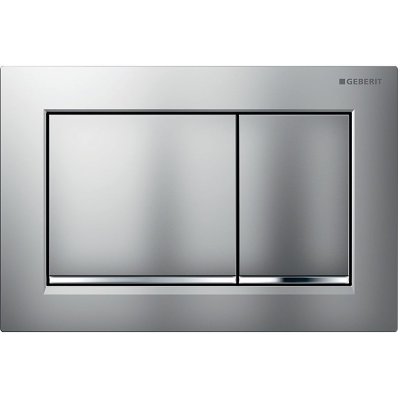 Geberit 115.080.JQ.1 Flushplate Omega30 Dual Flush - Chrome