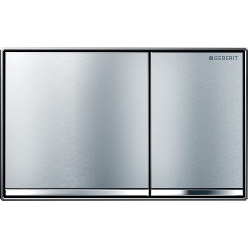 Geberit 115.081.GH.1 Flushplate Omega60 Dual Flush - Satin Chrome