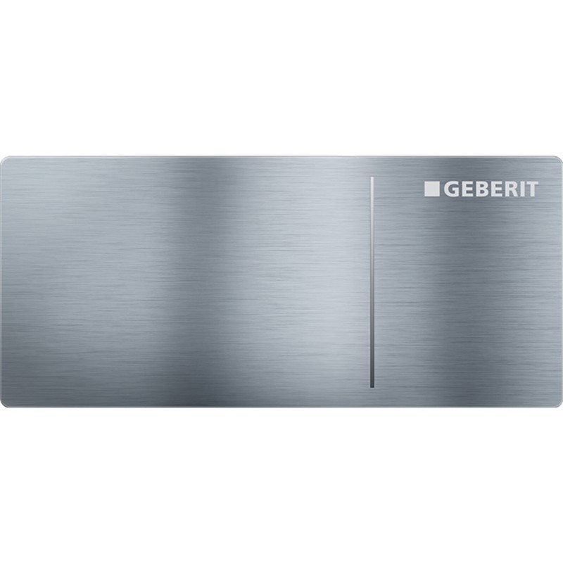 Geberit 115.090.FW.1 Flushbutton Omega70 Dual Flush - Stainless Steel/Glass