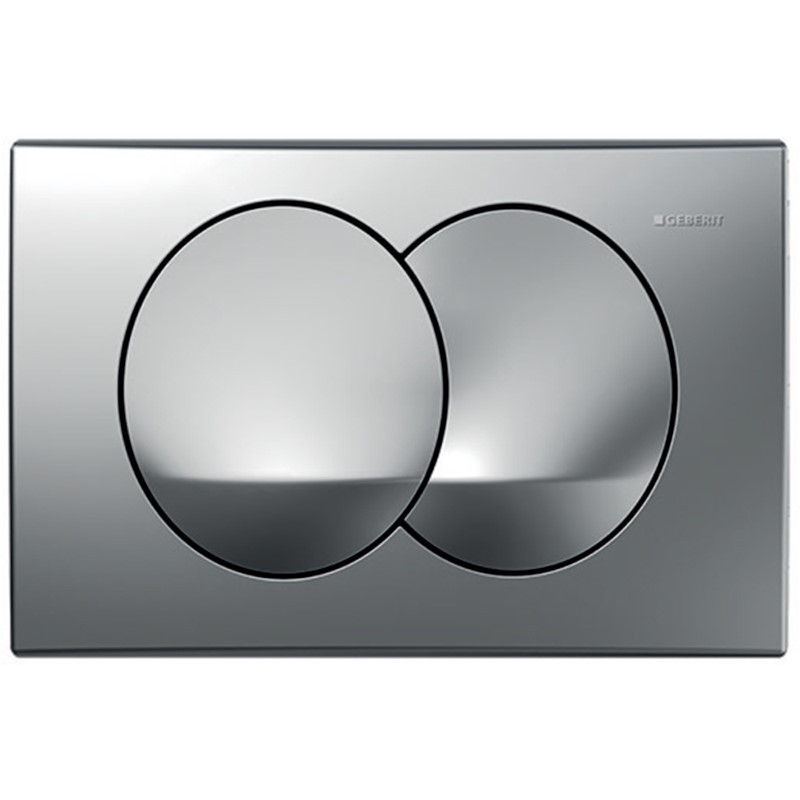 Geberit 115.100.46.1 Delta20 Dual Flush Plate - Chrome