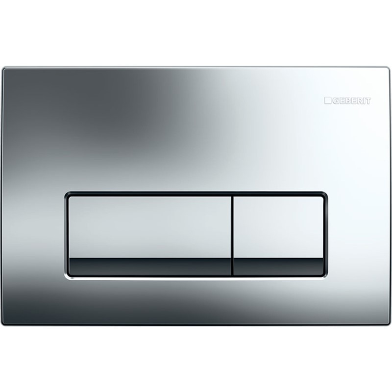 Geberit 115.105.21.1 Delta51 Dual Flush Plate - Chrome