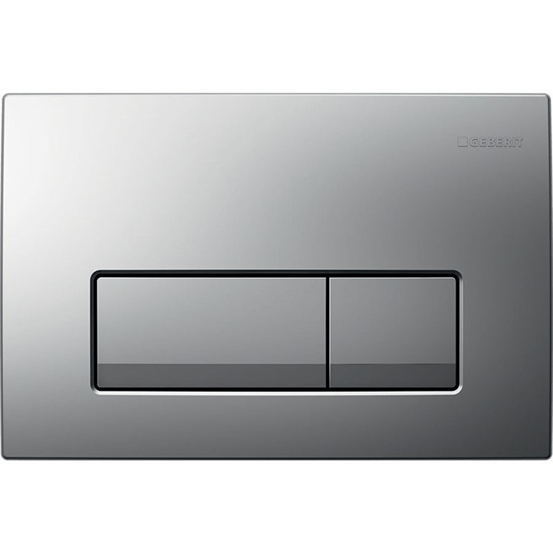 Geberit 115.105.46.1 Delta51 Dual Flush Plate - Chrome