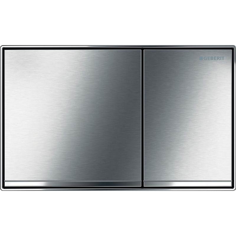 Geberit Sigma60 Dual Flush Plate - Satin Chrome