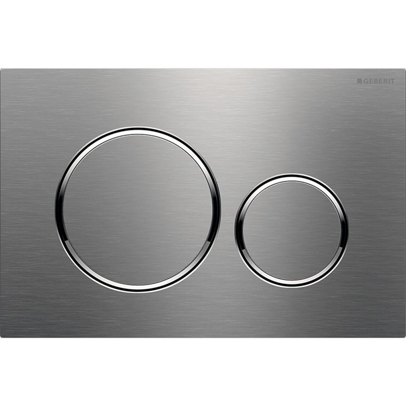 Geberit Sigma20 Dual Flush Plate - Stainless Steel