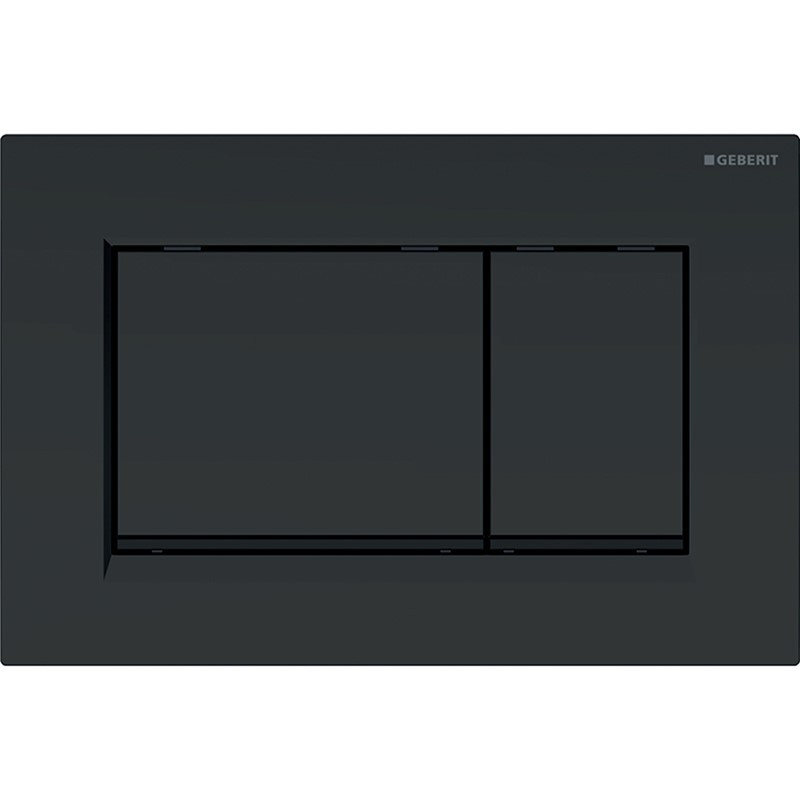 Geberit 115.883.16.1 Sigma 30 Dual Flush Plate - Matt Black