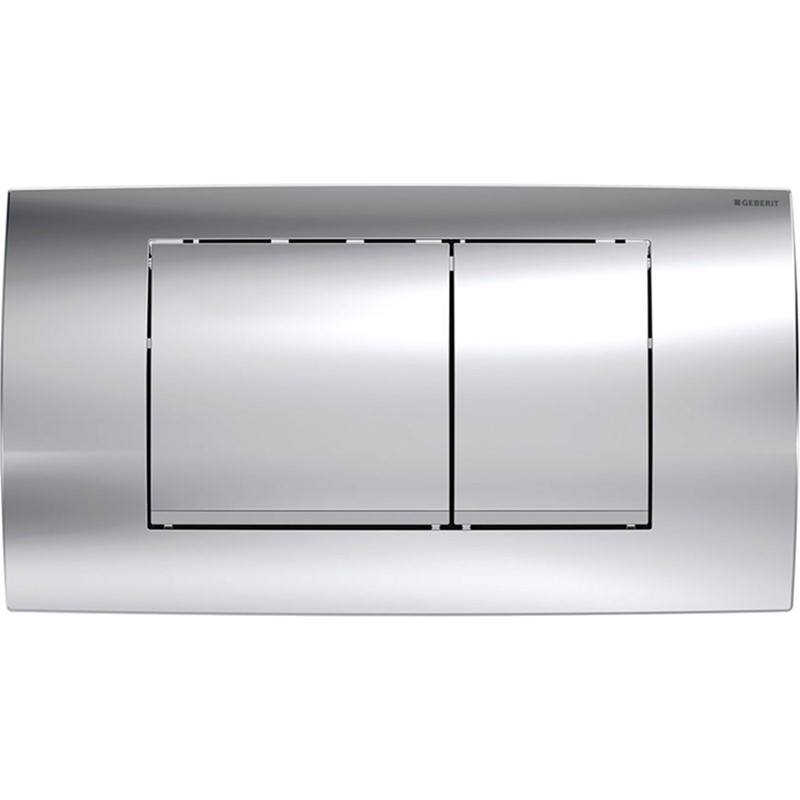 Geberit 115.899.KH.1 Twinline 30 Flush Plate - Chrome