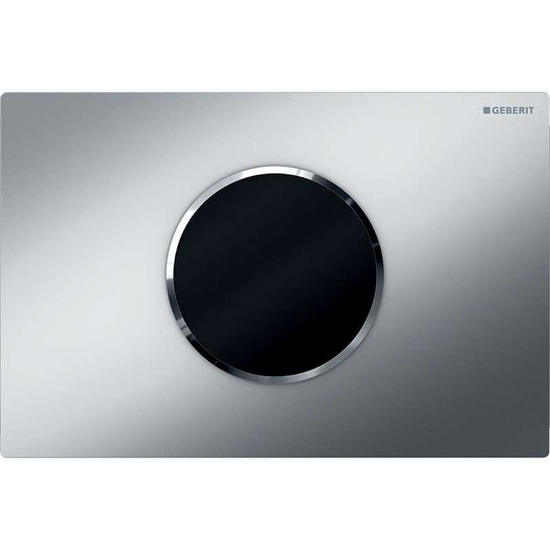 Geberit 115.908.KN.1 Sigma 10 WC Infra Red Flush Plate - Chrome