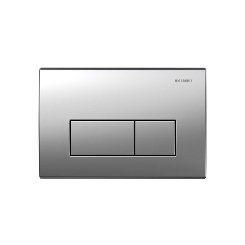 Geberit Kappa50 Dual Flush Plate - Polished Chrome