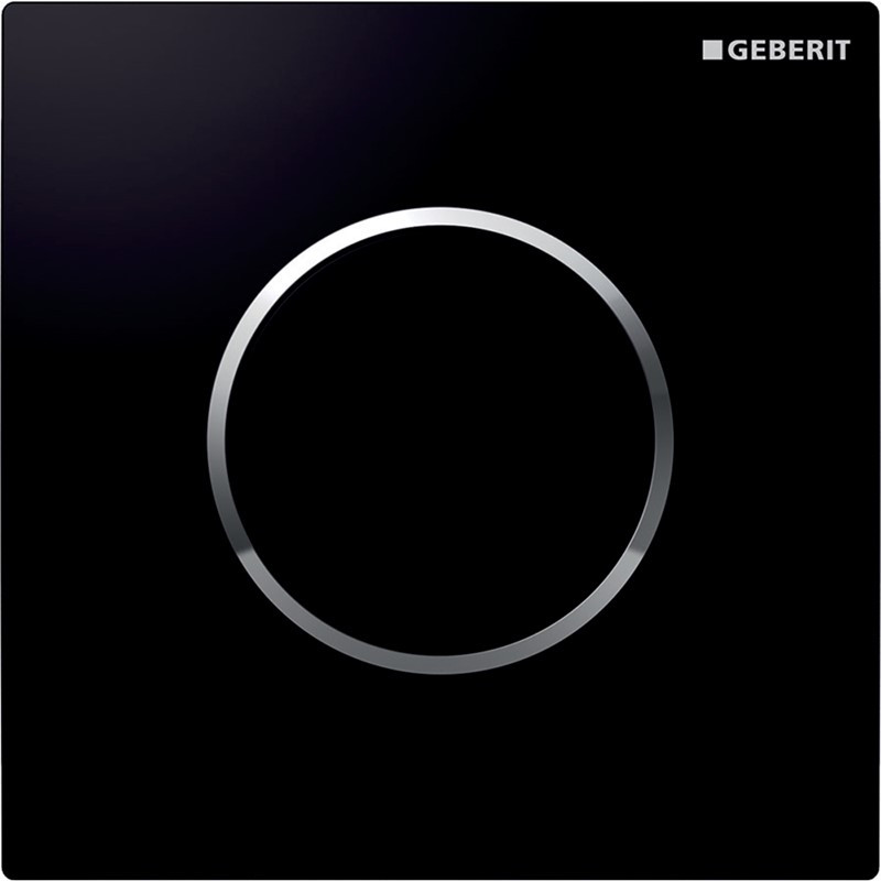 Geberit 116.015.KM.1 HyTouch Urinal Control - Black/Chrome