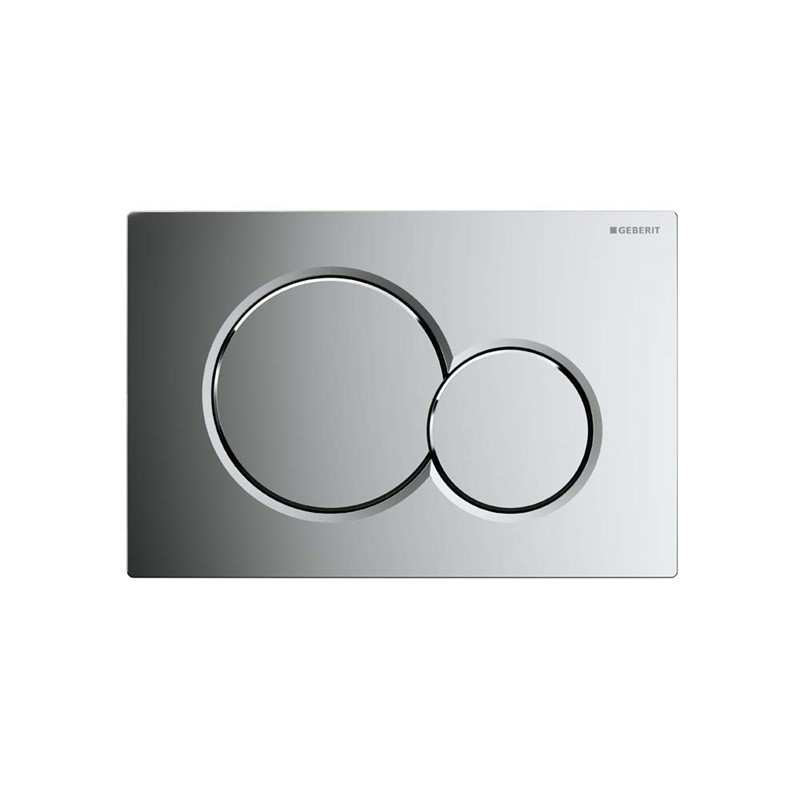 Geberit Sigma01 Dual Flush Plate - Polished Chrome