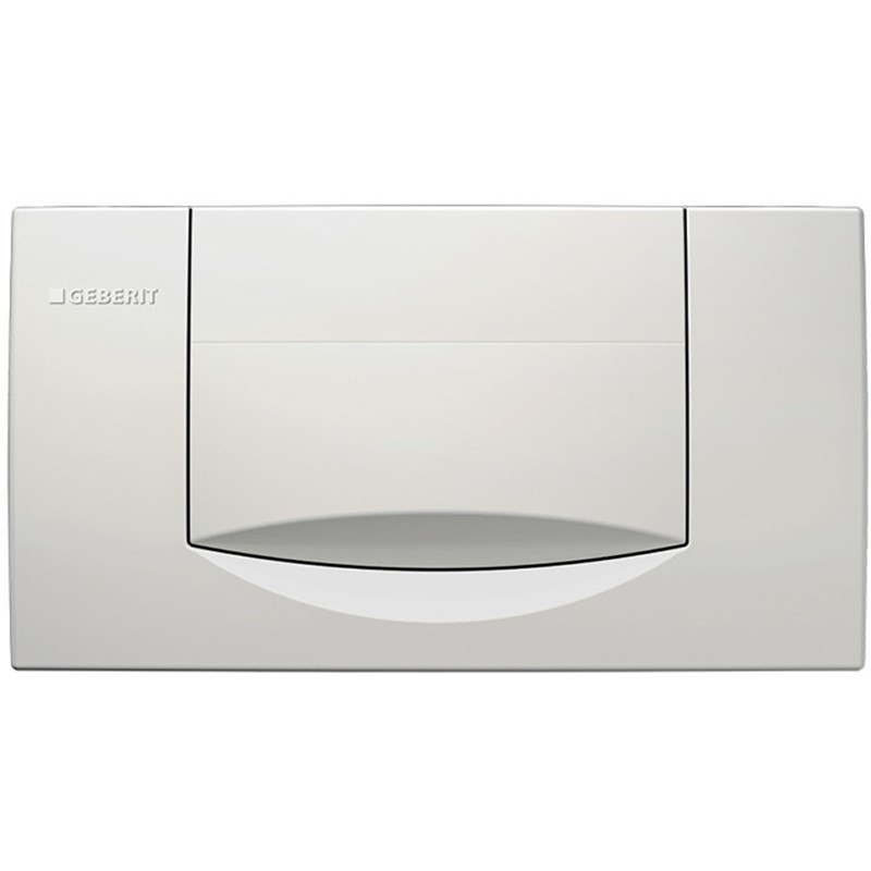 Geberit 115.222.11.1 200F Single Flush Plate - White