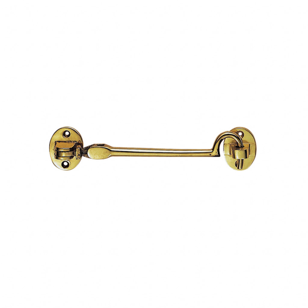 Carlisle Brass Silent Pattern Cabin Hook - 103.5mm overall length