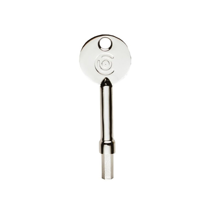 Carlisle Brass Key to suit Window fittings - Polished Chrome Plate