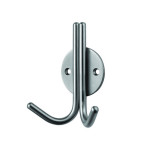 Carlisle Brass Eurospec Double Coat Hook