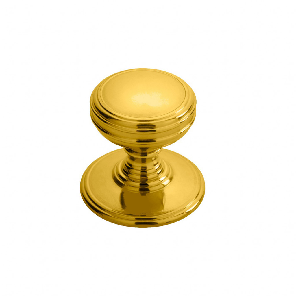 Carlisle Brass Delamain Plain Cupboard Knob 38mm Ø