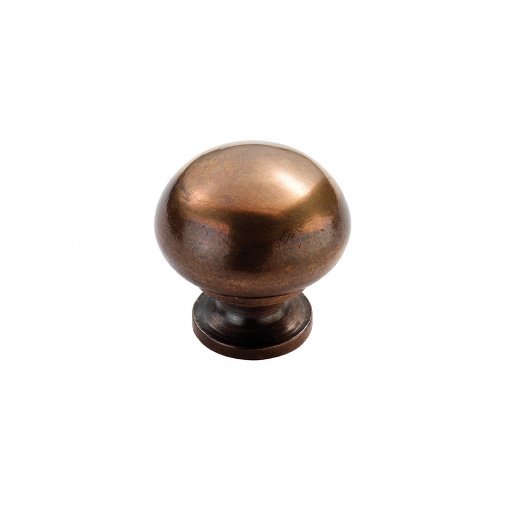 Carlisle Brass Solid Bronze Mushroom Cupboard Knob 30mm Ø