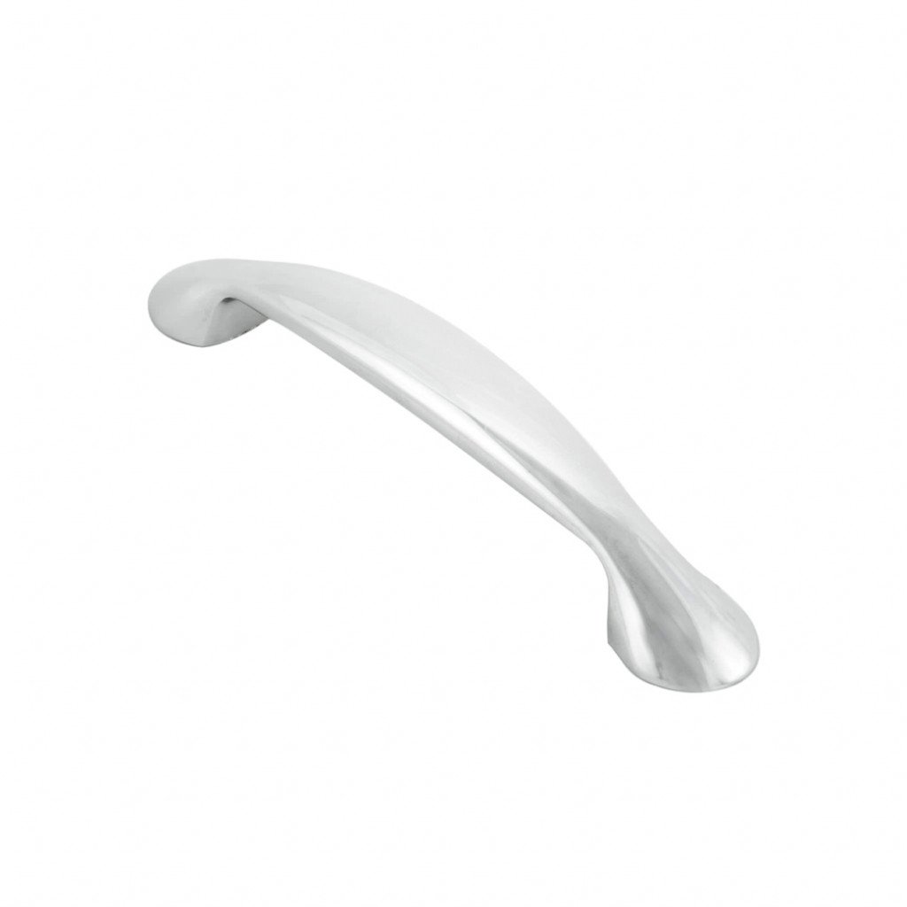 Carlisle Brass Platypus Bow Cabinet Handle 128mm Centre to Centre