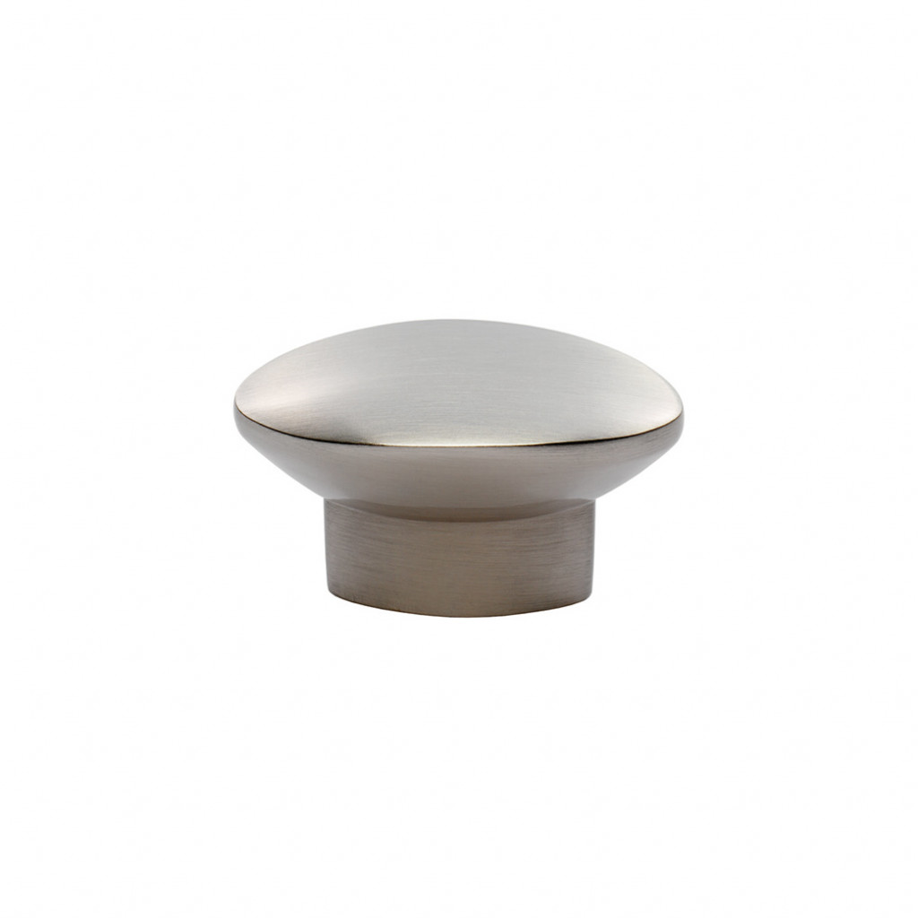 Carlisle Brass Elias Cupboard Knob - Satin Nickel Plate