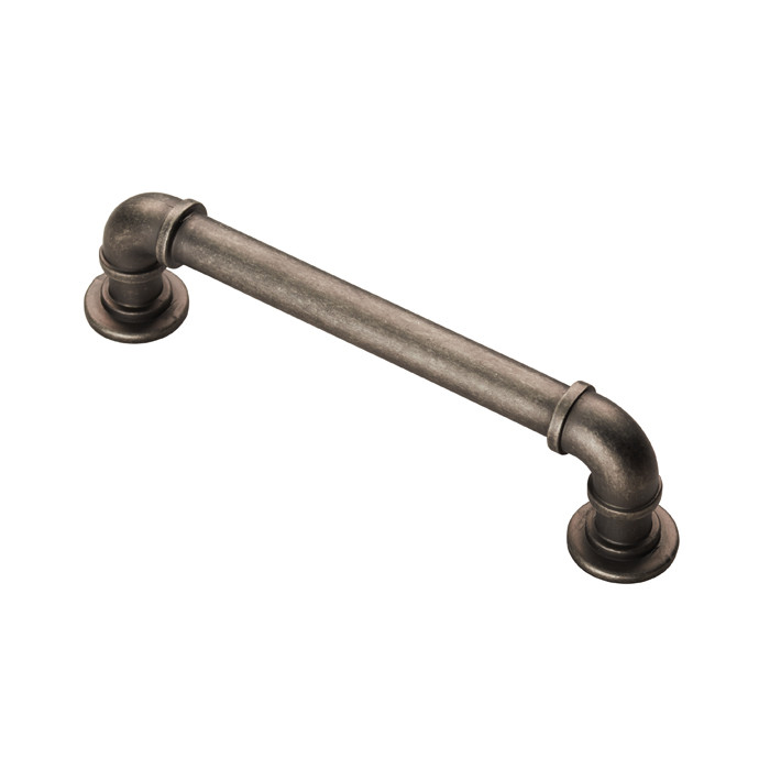 Carlisle Brass Pipe Cabinet Handle 128mm Centre to Centre