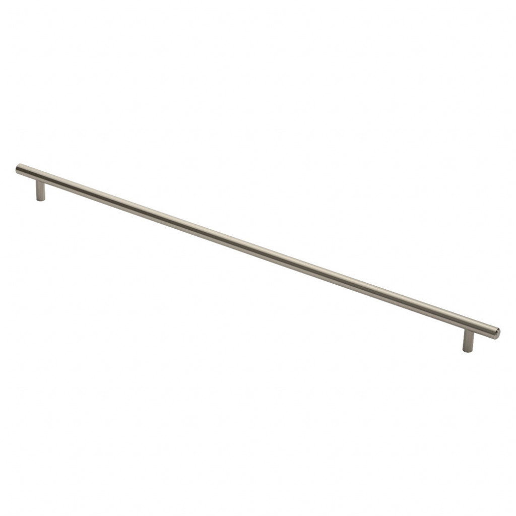 Carlisle Brass T-Bar Cabinet Handle 512mm Centre to Centre - Satin Nickel Plate