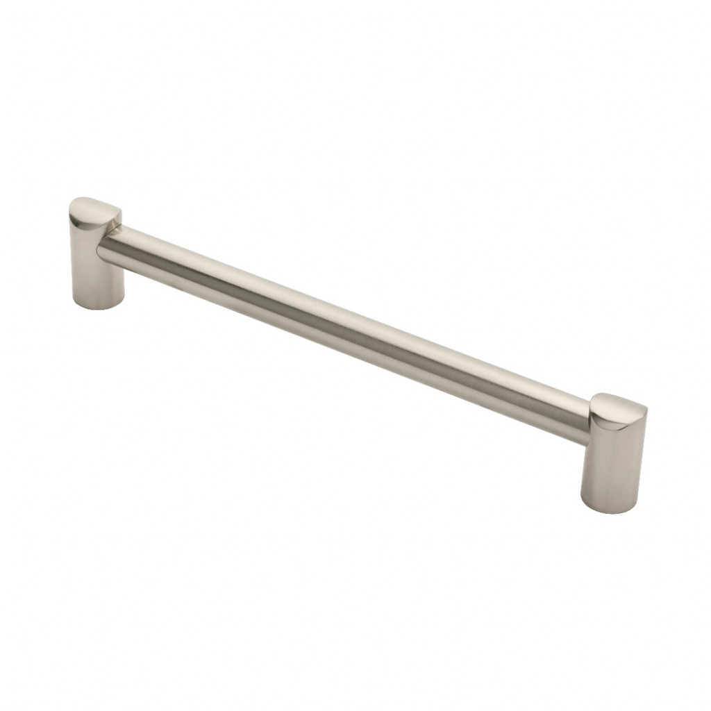 Carlisle Brass Bar Cabinet Handle 224mm Centre to Centre - Satin Nickel Plate