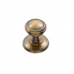 Carlisle Brass Delamain Plain Cupboard Knob 25mm Ø