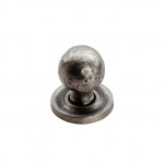 Carlisle Brass Hammered Pattern Ball Cupboard Knob 31.5mm Ø