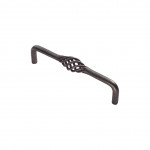 Carlisle Brass Antique Steel Cage Cabinet Pull Handle 136mm and 168mm overall lengths available