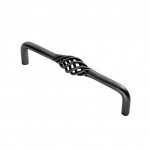 Carlisle Brass Antique Steel Cage Cabinet Pull Handle 136mm and 168mm overall lengths available