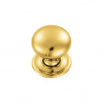 Carlisle Brass Hollow Victorian Cupboard Knob 37mm Ø