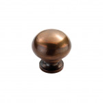 Carlisle Brass Solid Bronze Mushroom Cupboard Knob 30mm Ø