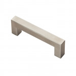 Carlisle Brass Satin Stainless Steel Linear Cabinet Handle 110mm, 142mm, 174mm & 206mm overall lengths available