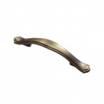 Carlisle Brass Stepped Edge Bow Cabinet Handle 76mm Centre to Centre