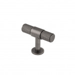 Carlisle Brass Knurled T-bar Cabinet Knob 55mm length