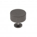 Carlisle Brass Knurled Radio Cupboard Knob 35mm Ø 